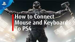 How to Connect Mouse and Keyboard to the PS4 (This video only applies to model of 