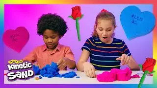 Valentine&rsquo;s Day Crafts 💖 | More with Kinetic Sand | Crafts for Kids