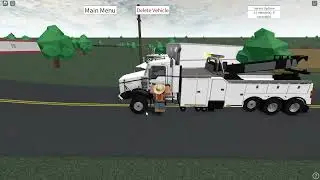 Roblox Tow Truck Simulator: Clearing the road of a bad accident