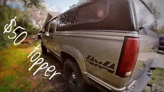 Overland truck camper topper paint job