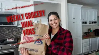 WEEKLY GROCERY HAUL - VONS - MEAL IDEAS AND WEEKLY STAPLES