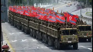 Terrifying! US Weapons of Mass Destruction Destroy North Korean Military Convoy on Ukrainian Border