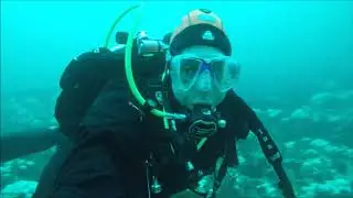 Diving off the Burroo (II) in IOM