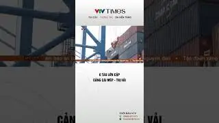 6 t&agrave;u lớn cập cảng C&aacute;i M&eacute;p - Thị Vải. #shorts