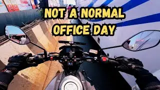 12 часов | От Андхери до Нариман Пойнт 🏍️ | Долгий рабочий день и поездка для повышения увереннос...