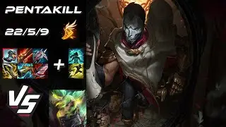 BOTTOM Jhin vs Zeri [PENTAKILL] - EU Grandmaster Patch 25.S1.8
