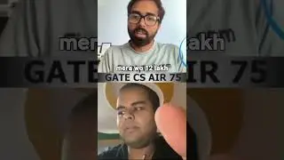 GATE #computerscience Topper On His Salary Package #iit #btech #mtech