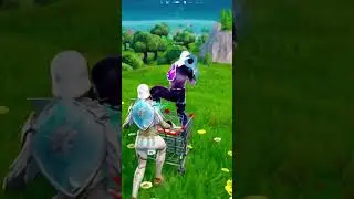 Катаемся на тележке! 🛒  #FortniteOG #Shorts #Fortnite #Фортнайт