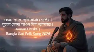 কেমনে থাকো তুমি আমারে ভুলিয়া | বুকের ভেতর আগুন দিলা জ্বালাইয়া | Jaman | Bangla Sad Folk Song 2026