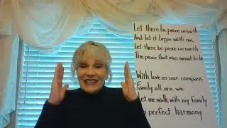 Let There Be Peace on Earth (Secular lyrics) ASL