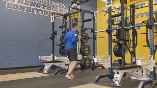 Band Assisted Split Stance Pogo Jump