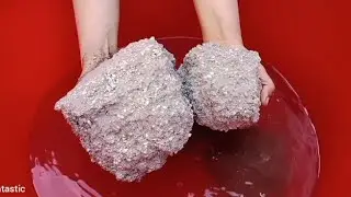 Dusty Crunchy stoney texture bars and Chunks Crumble dry on floor and water 💦💦💦 paste Play ASMR