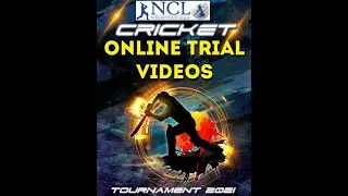 (NCL) National Cricket League | ONLINE TRIALS | Players Working Too hard | Salute  to all players