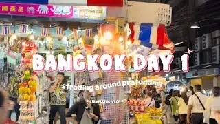 Bangkok Vlog day 1! keliling pratunam & centralworld