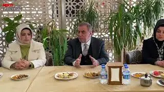 Midyat Belediye Başkanı Veysi Şahin'e, AK Parti İlçe Kadın Kolları Üyelerinden Ziyaret