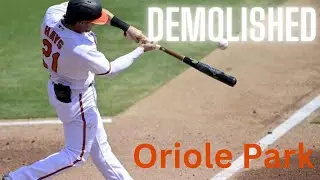 MLB | LONGEST HOME RUNS AT ORIOLE PARK IN 2022