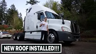 The Freightliner Is Finished!!! New Roof Installed And Painted!