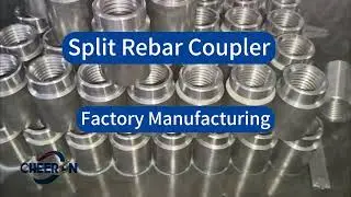 Split Thread Rebar Coupler #rebarcoupler