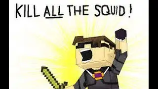 Killing Squids For SkyDoesMinecraft!