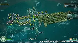 Outworld Station Review: Beltless factory automation... IN SPACE