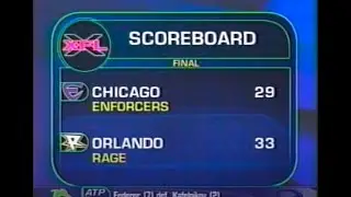 Sportsnet Sportscentral, February 4 2001 [XFL Opening Weekend Highlights]