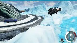 Telling the road to be ice, but the mountain to be mountain - BeamNG - Reflection Mapping - Non PBR