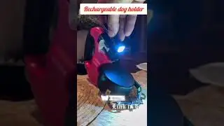 Rechargeable Dog Holder 2025 🐶🔋 | Smart Pet Leash with LED Light 💡 | Best Gadget for Pet Lovers!