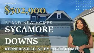 New Homes in Sycamore Downs located in Kernersville, NC- by Royal Homes-Minutes from Greensboro