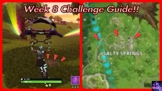 Week 8 *FULL* Challenge Guide! Hungry Gnomes, Search Between A Bear & More! | Fortnite Battle Royale