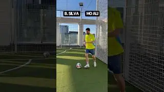 Left foot Bernardo Silva 🆚 right foot Mo Ali no look passing 👀