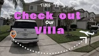 Villa 1st impressions & car hire check Champions Gate Westhaven The Shire