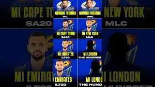 MI franchise expanding in different leagues 🌍Oval Invincibles set to be renamed as MI London,