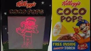 What's In The Box? - 2005 Coco Pops Cereal Character Torches