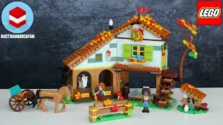LEGO Friends 41745 Autumn's Horse Stable - LEGO Speed Build Review