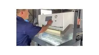 shenda's 670mm paper cutting machine ---debug a system