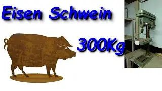 Ermaco THD20 Eisenschwein 300 kg Standbohrmaschine