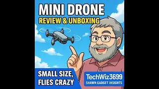 Mini Drone Review & Unboxing &ndash; Small Size, Flies Crazy High!
