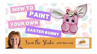 Easter Bunny Painting Tutorial | Tole Painting | Willowbank Crafts