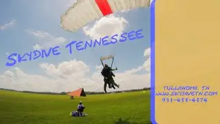 Tandem Skydive at Skydive Tennessee with James Dillard from Cedar Hill, TN