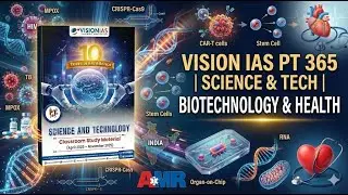 VISION IAS PT 365 | Science & Tech | BIOTECHNOLOGY & HEALTH