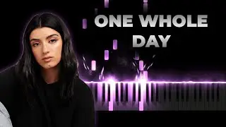 Dixie D'Amelio - One Whole Day Feat. Wiz Khalifa | Piano Cover, Instrumental Karaoke