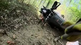 Hooligan 100 fails - Tenere 700 dirt naps at Loretta Lynn's Ranch