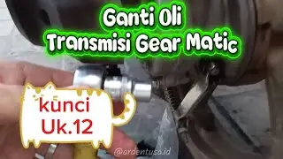 Ganti Oli Transmisi Matic Oli Gear Lexi LX 155 #gantioli #diy #otomotif #lexilx #yamaha