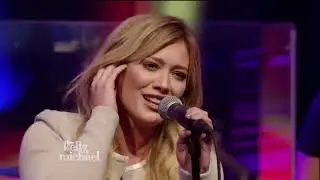 Hilary Duff - All About You (Live on Kelly & Michael, 2014.10.08)