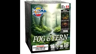 Fog & Fern - 16 shots 200G - Pyro Planet