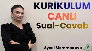 Sual cavab canlısı | Aysel Məmmədova | 077 368 02 12 | #miq #kurikulum #sertifikasiya