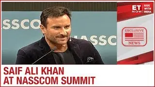 Saif Ali Khan At NASSCOM Summit