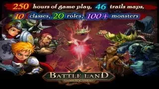 BattleLand : Warrior VS Monster HD [iOS] Gameplay