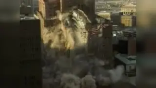 J. l. Hudson Building Implosion