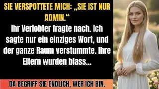 Meine Schwester verspottete mich vor allen – Ihr Verlobter wurde blass: „Du bist die Richterin?“